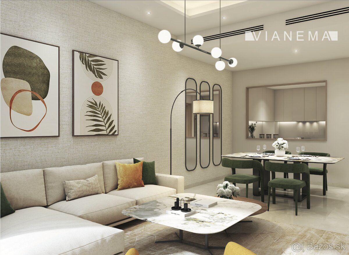 IBA U NÁS Prestížny Apartmán projekt RIVERSIDE, DUBAJ, SAE - 11