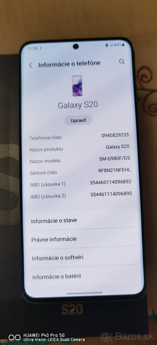 Samsung Galaxy S20 SM-G980F/DS - 11