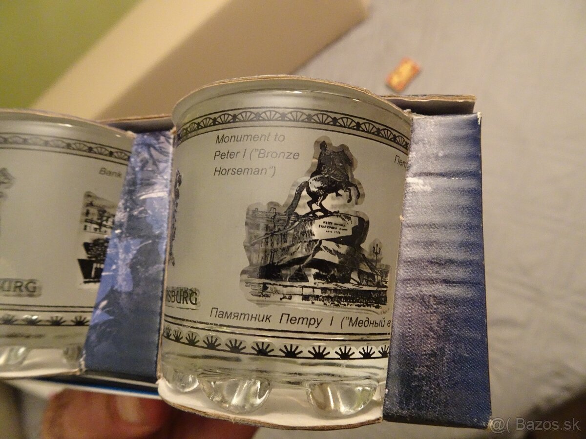 Predám umelecké krásne poháre SANKT PETERSBURG - 11