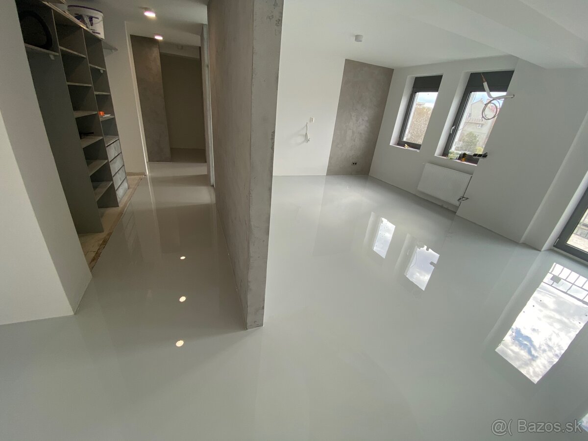 Liate podlahy, brúsenie betónu, mikrocement ✅ Západné SK - 11