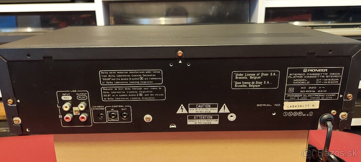 Predám double deck Pioneer, Aiwa a Universum - 11