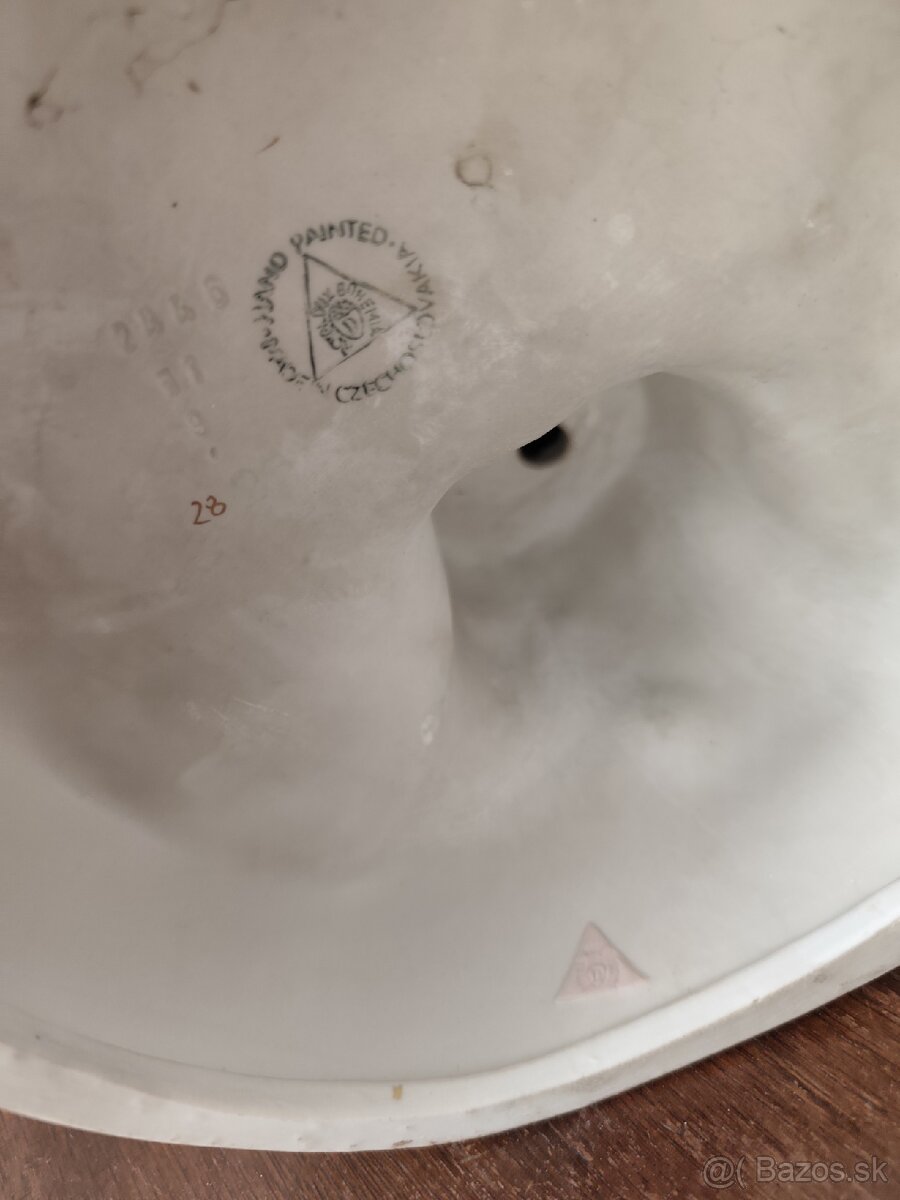 Royal dux veľká porcelánová socha žena s jablkami 52 cm - 11