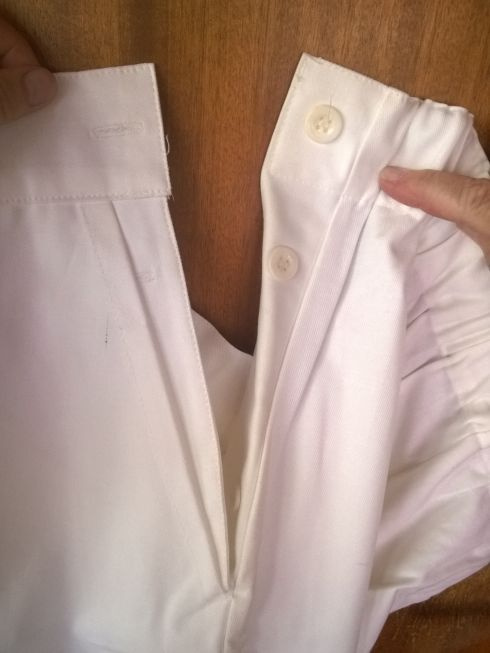 Biele pracovné oblečenie - 11