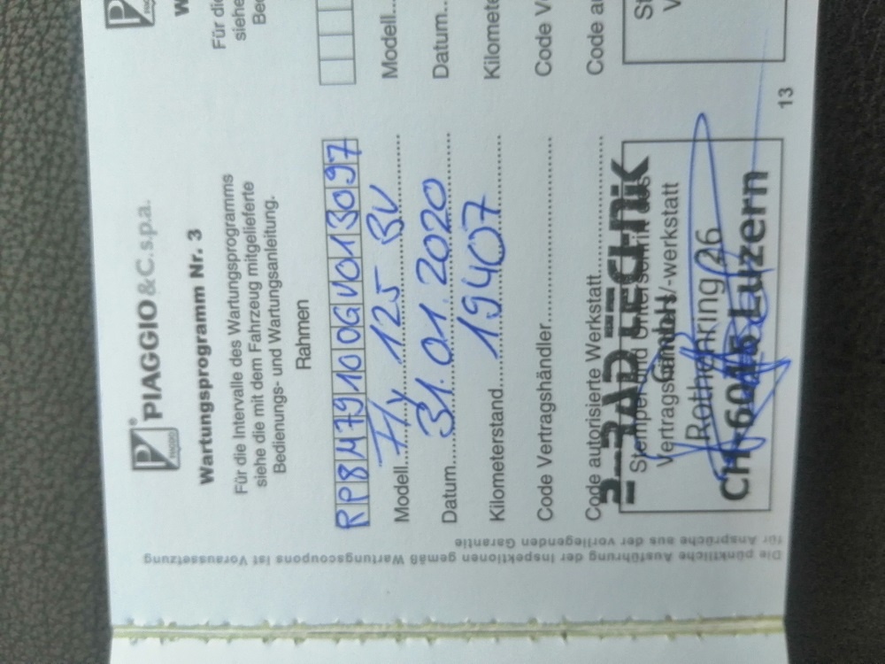 Piaggio FLY 125 rok 2016 - 11