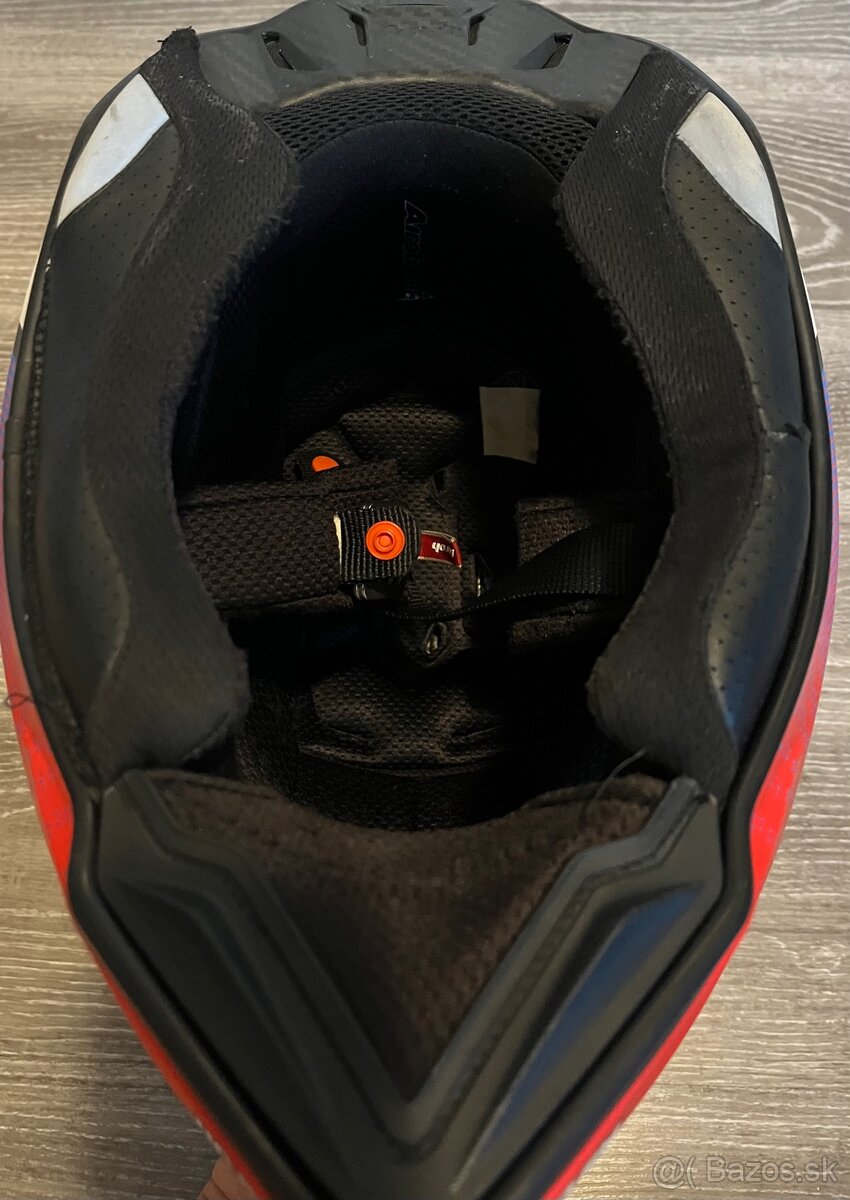 Airoh Commander Progress Blue/Red MAT Veľkosť: M - 11