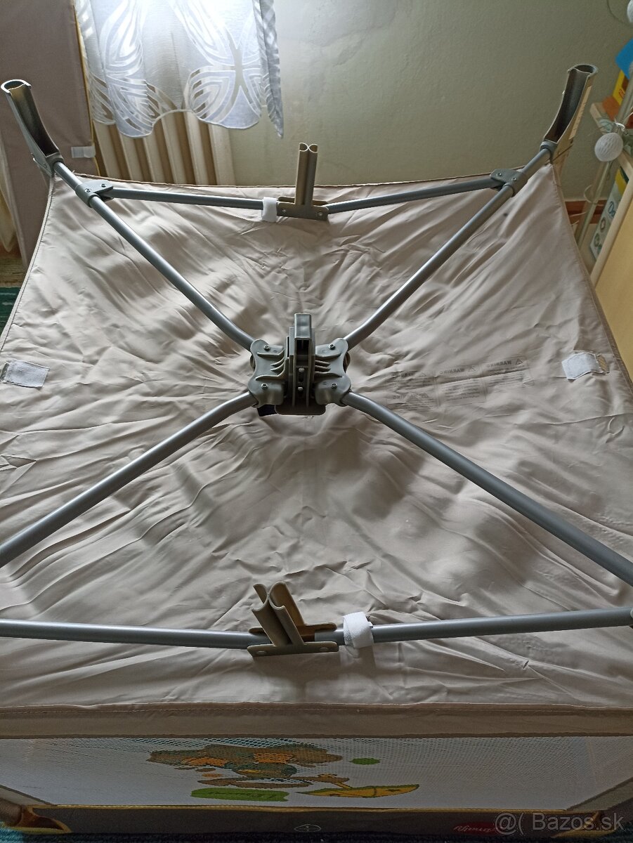 Detská ohrádka / postielka Amalfy, skladacia prenosná - 11