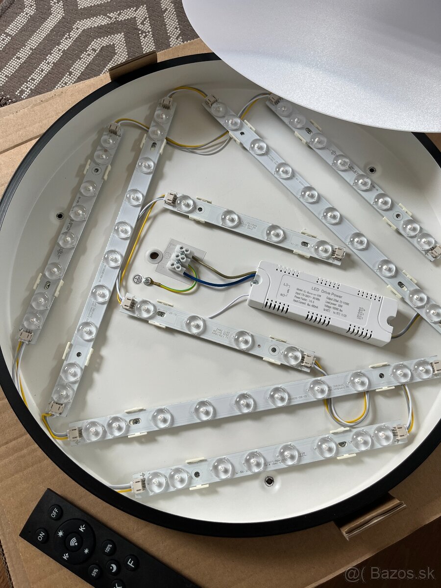 Stropná LED lampa Brilagi s dialkovým ovládaním - 11