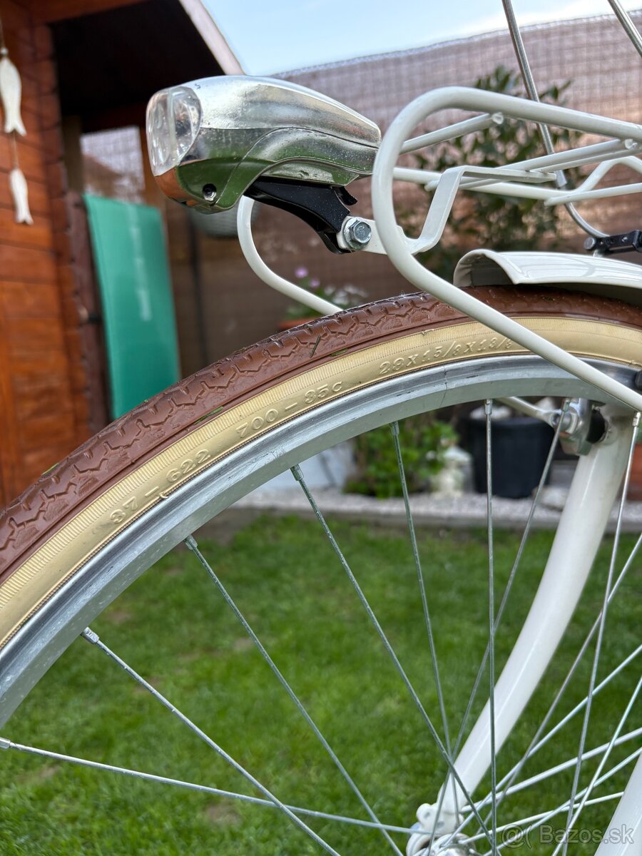 Mestský bicykel MBM boulevard cream - 11