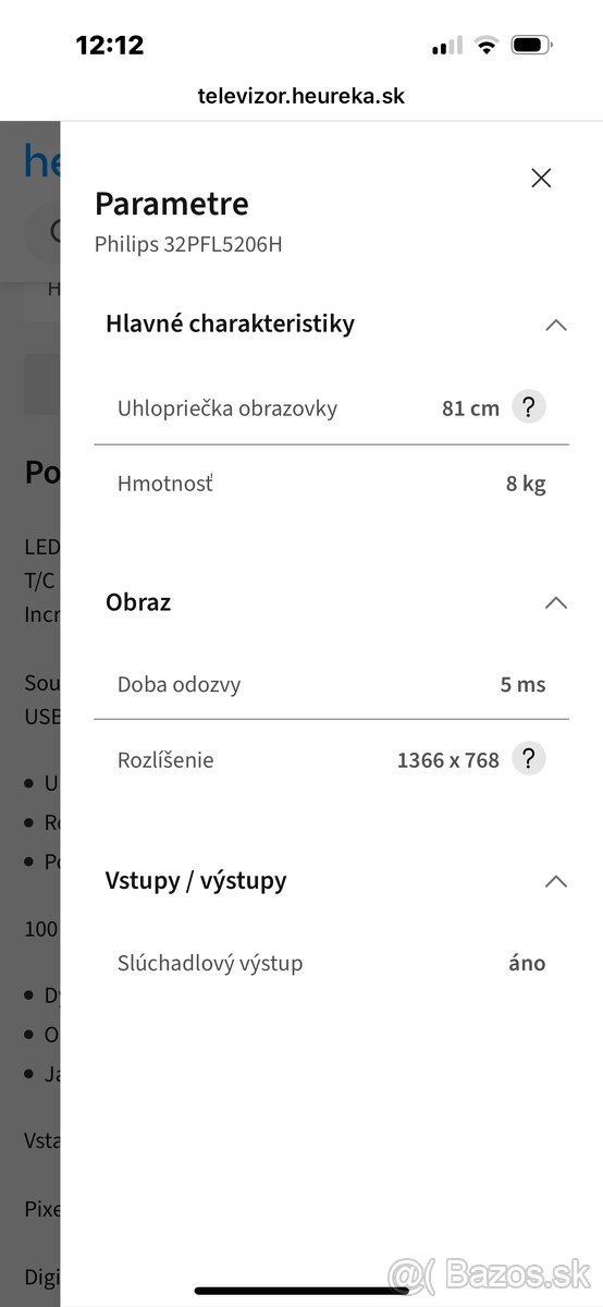 Philips TV LED LCD 32”/82cm HD - 11