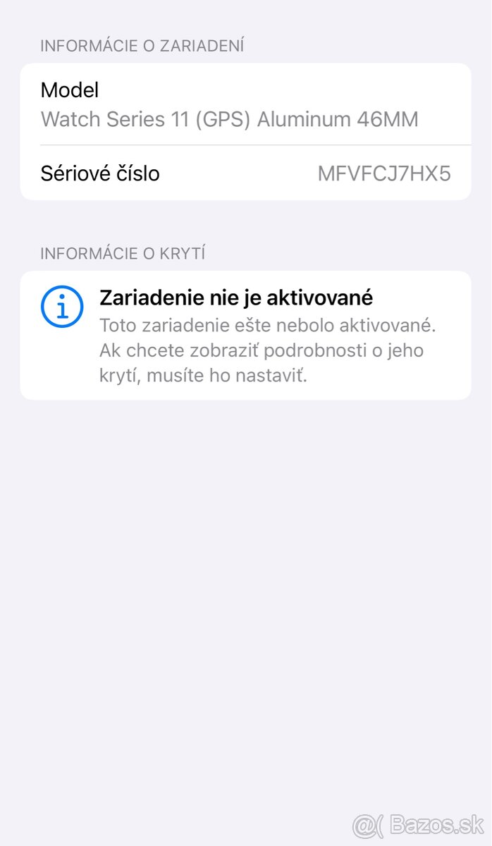 Apple Watch 11 Rose Gold 46mm - nové, neaktivovane - 11