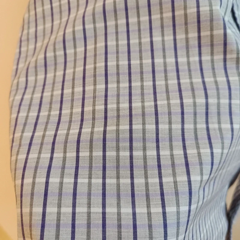 GANT colorado melange fialová pruhovaná košeľa kockovaná M - 11