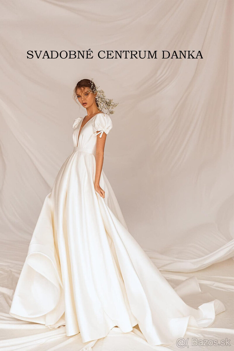 Svadobné šaty veľkosť 38-40 - 11