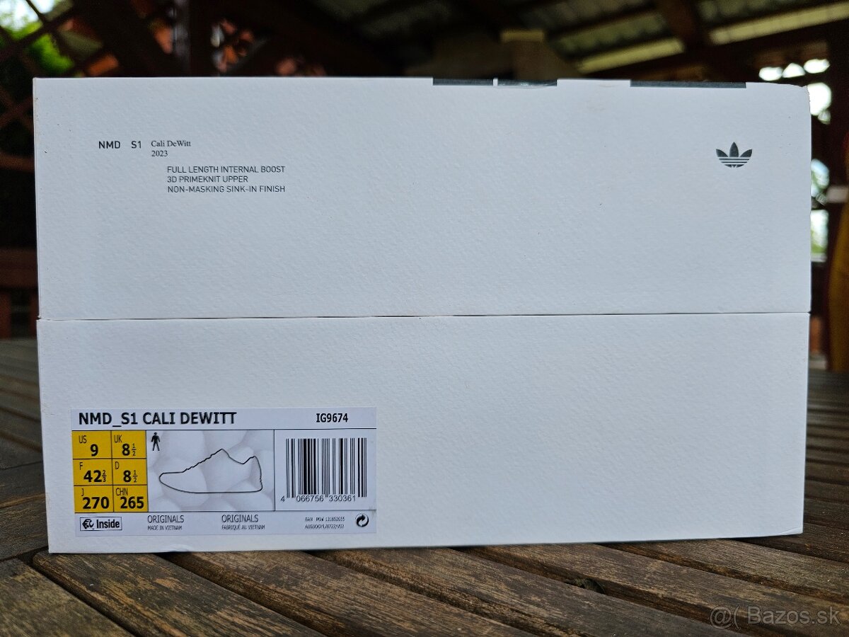 Adidas NMD S1 Cali DeWitt “Crystal White” - 11