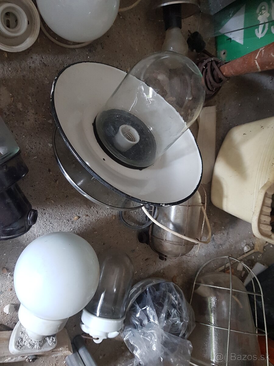 predam stare mosadzne lustre,industrialne lampy - 11