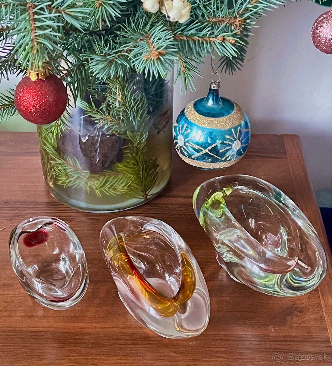 Hutné sklo - sada 4 kusy - 11