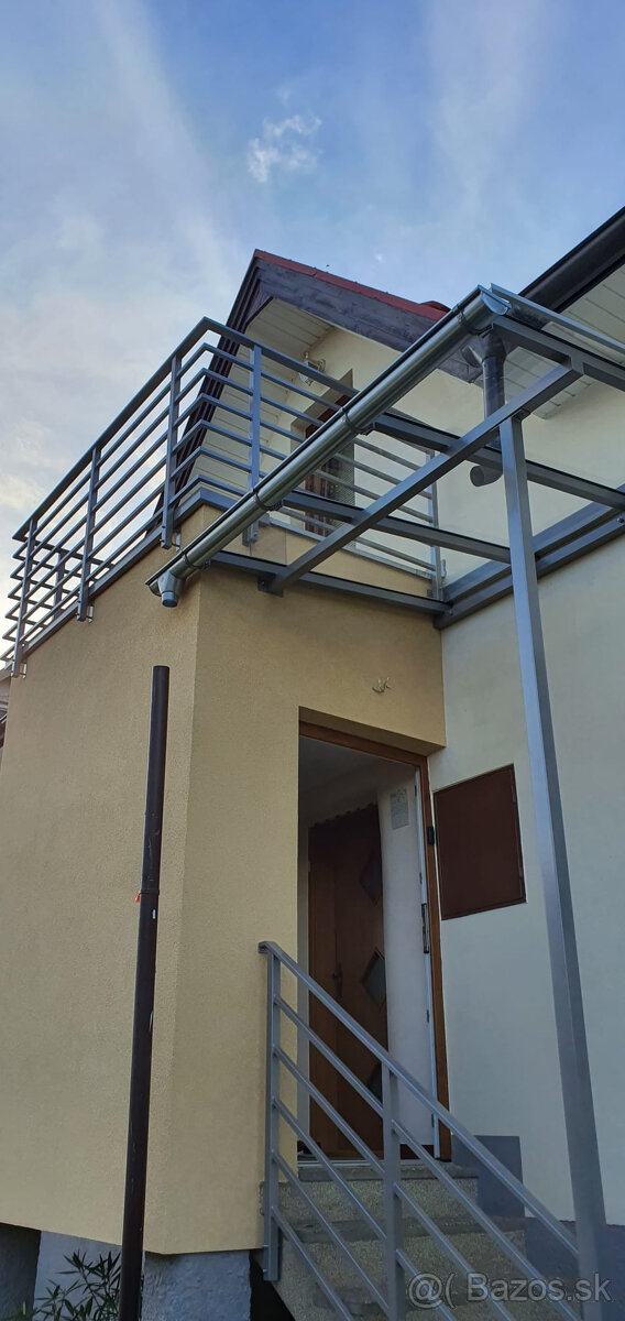 Nerez,hliník,kov-zábradlie,terasa,brána,schody,plot,madlo - 11