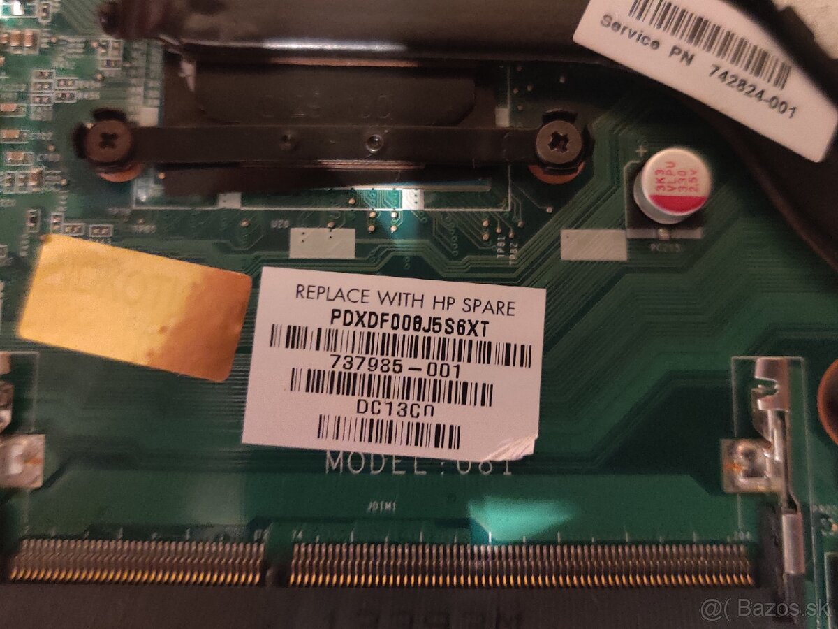 HP pavilion základná doska nová. - 11