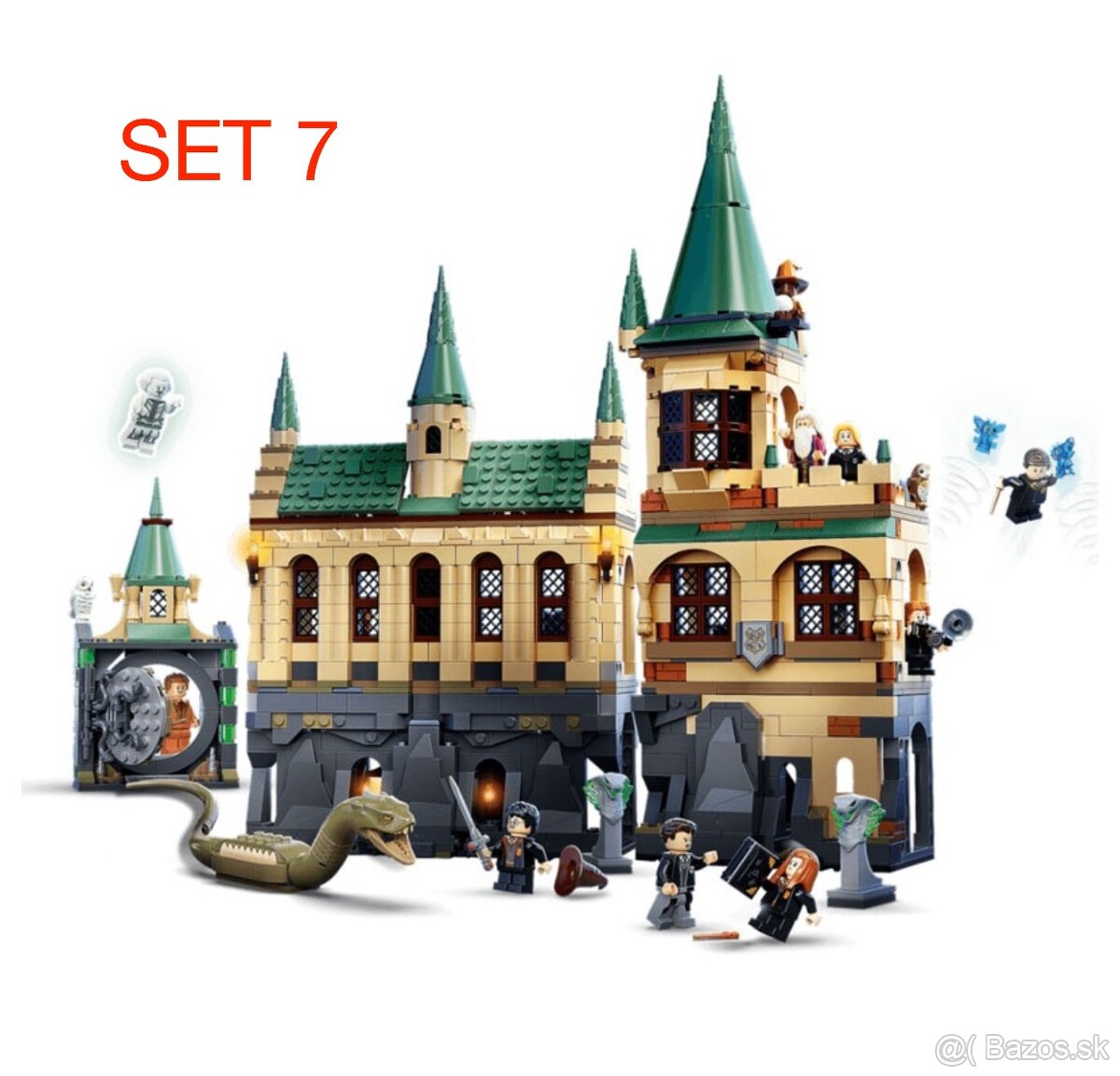 Harry Potter stavebnice 3 + figúrky - typ lego - nové - 11