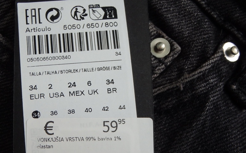 Čierne rifle Massimo Dutti, v. S/M - 11