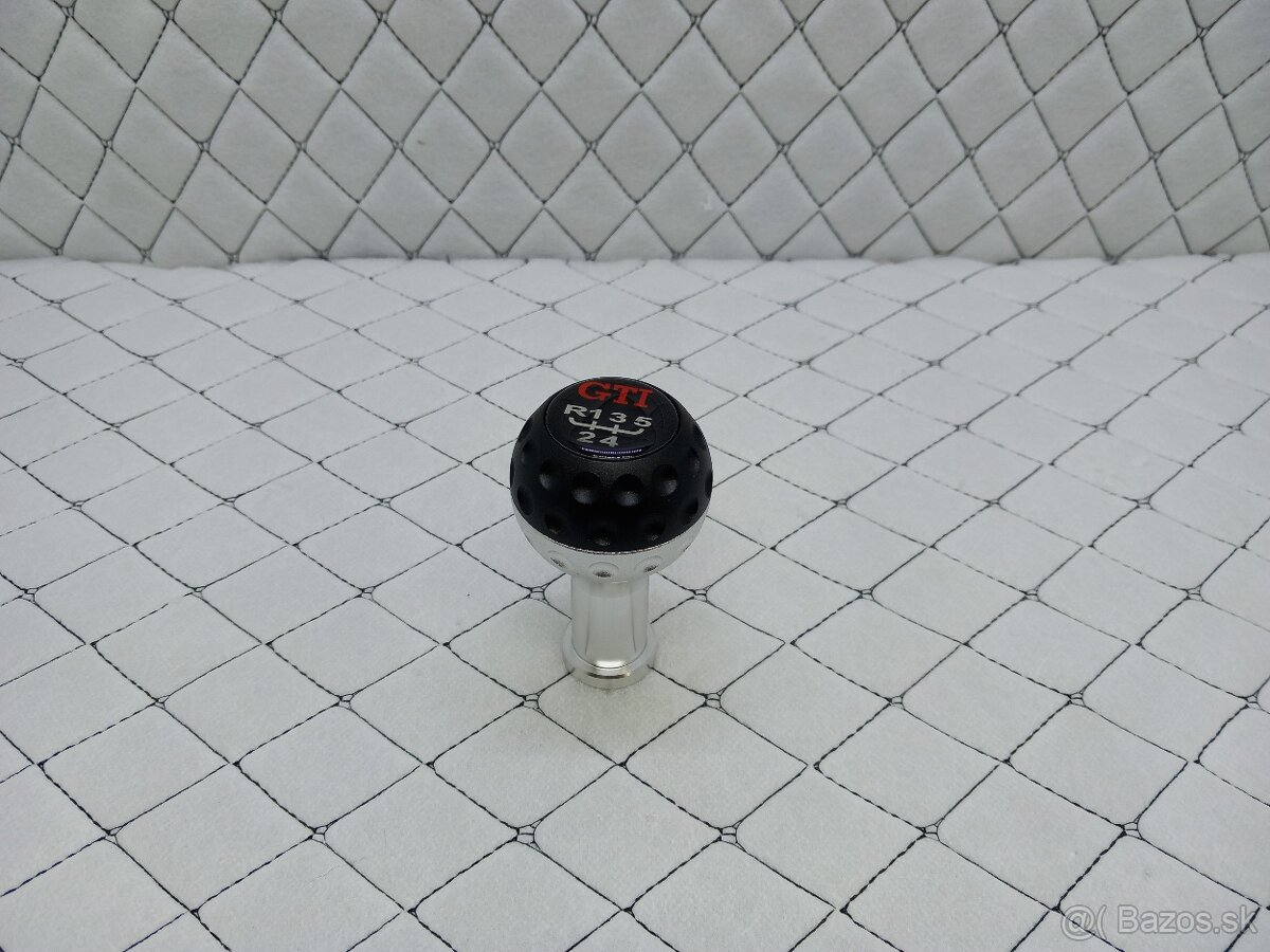 Hlavice řadící páky GTI, hliník, nová - 11