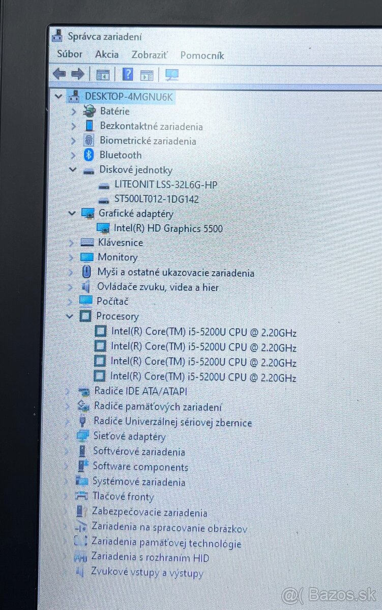 HP EliteBook 820 / i5 5200 / 8GB RAM / SSD + HDD / 12" - 11