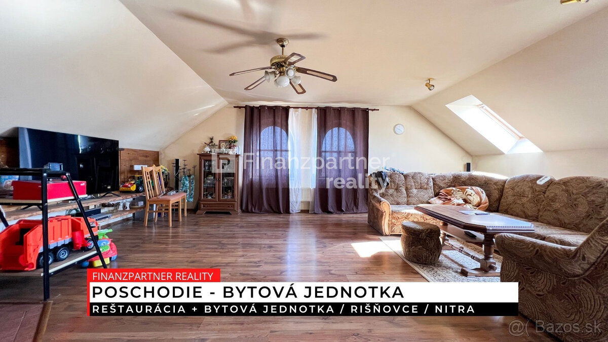 Reštaurácia + bytová jednotka, Rišňovce, Nitra - 11