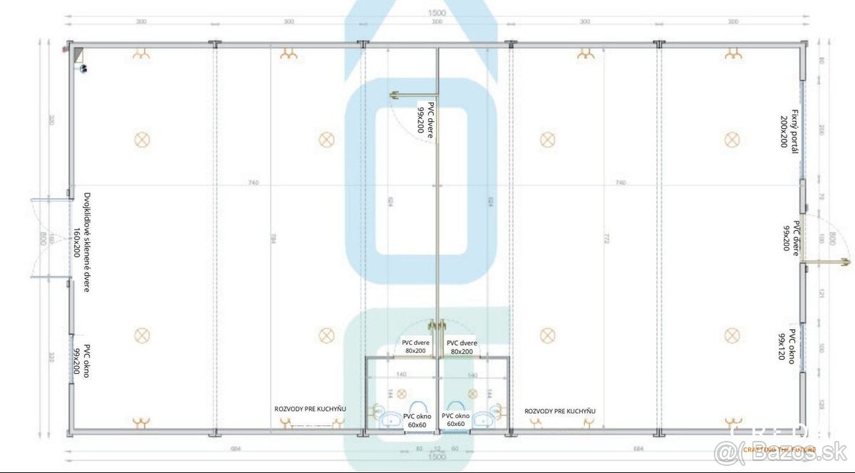 CREDA | prenájom od 50 m2 nové priestory na mieru, Nitra - V - 11