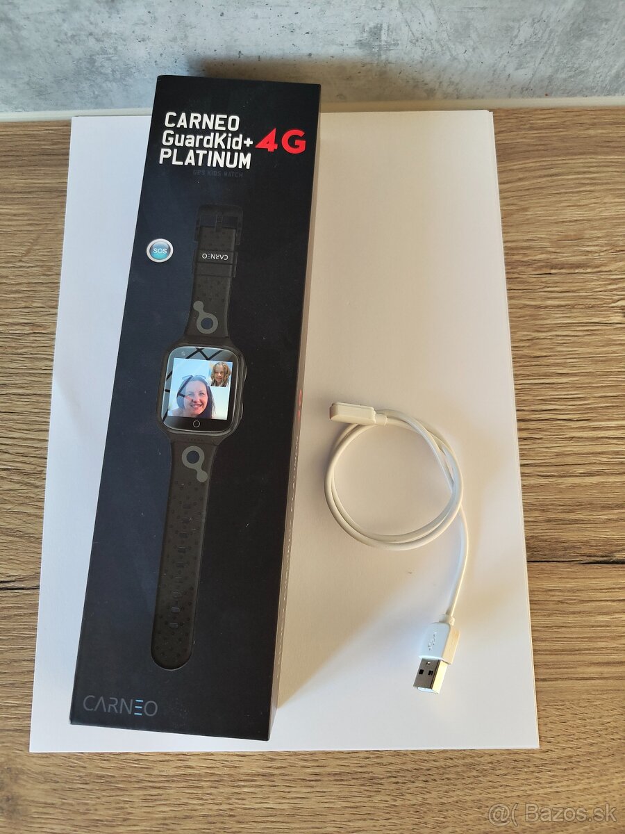 Detské smart hodinky Carneo GUARDKID+ 4G Platinum - 11