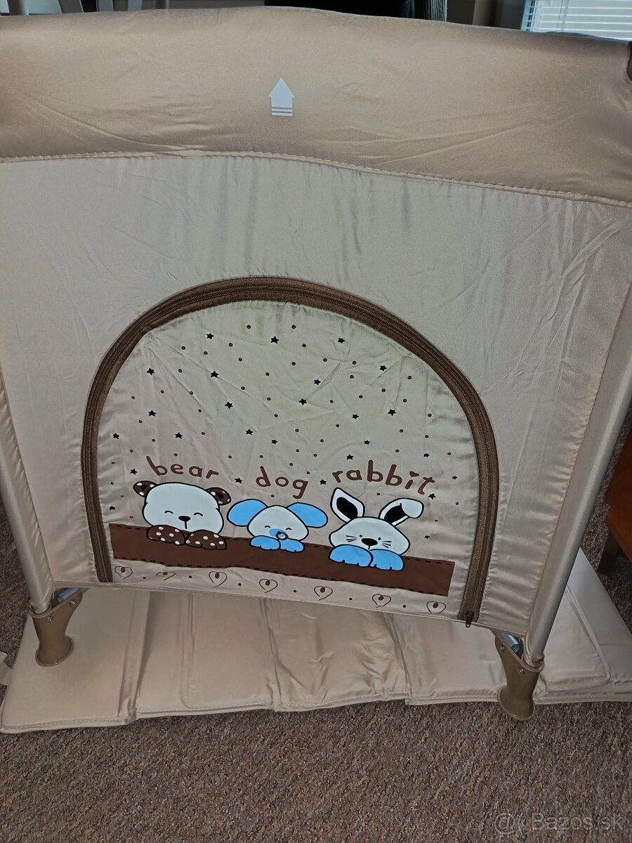 Cestovná postielka s matracom - 11