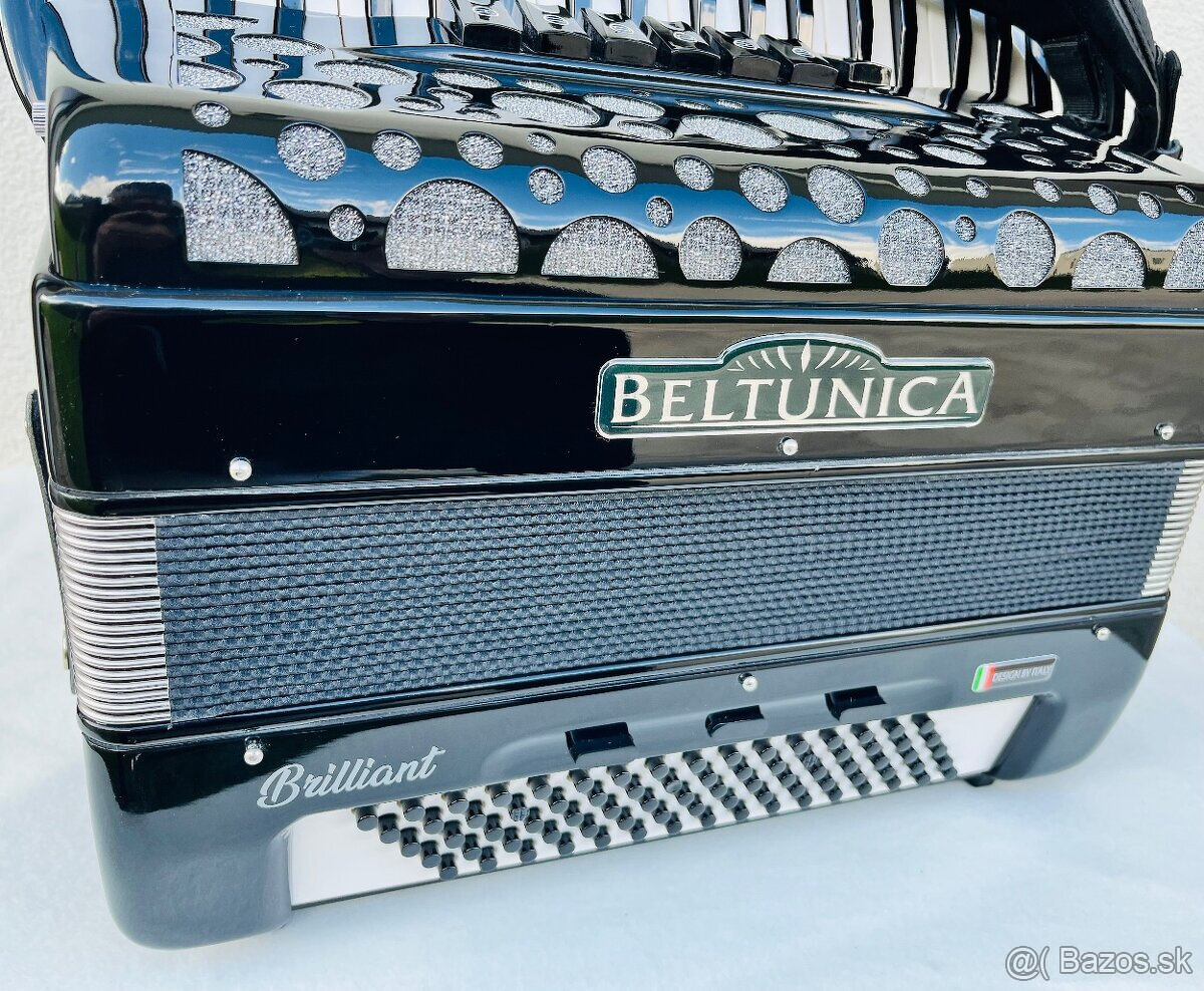 NOVÝ akordeón BELTUNICA BRILLIANT 80 basový- - SILENT KEYS k - 11