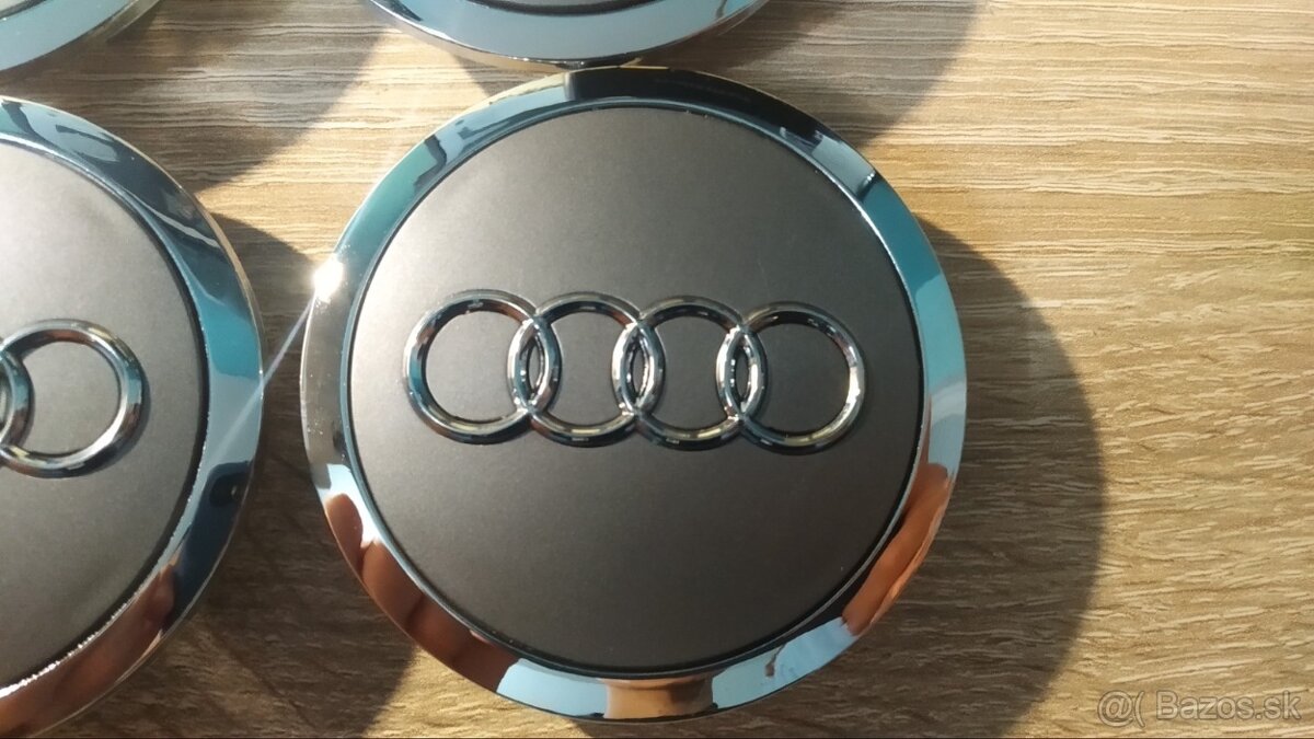 Stredové krytky pre AUDI do Alu diskov 60,61,69, 135mm - 11