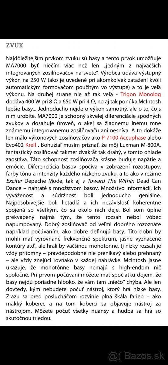 McIntosh Ma7000 -McIntosh D150 - 11