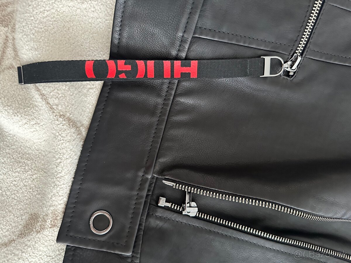 Nová HUGO BOSS koženná bunda - 11