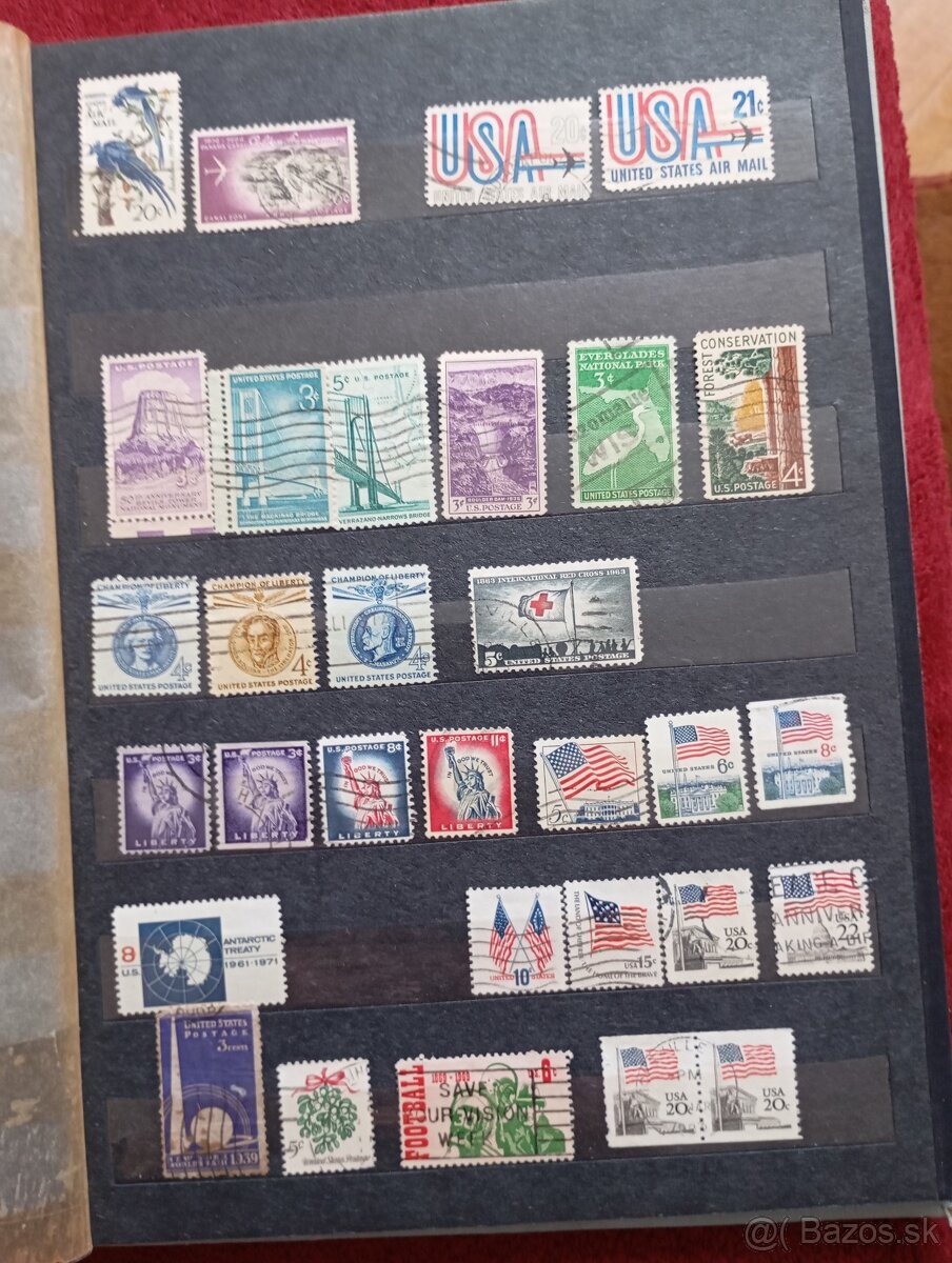 Album známok USA - 11
