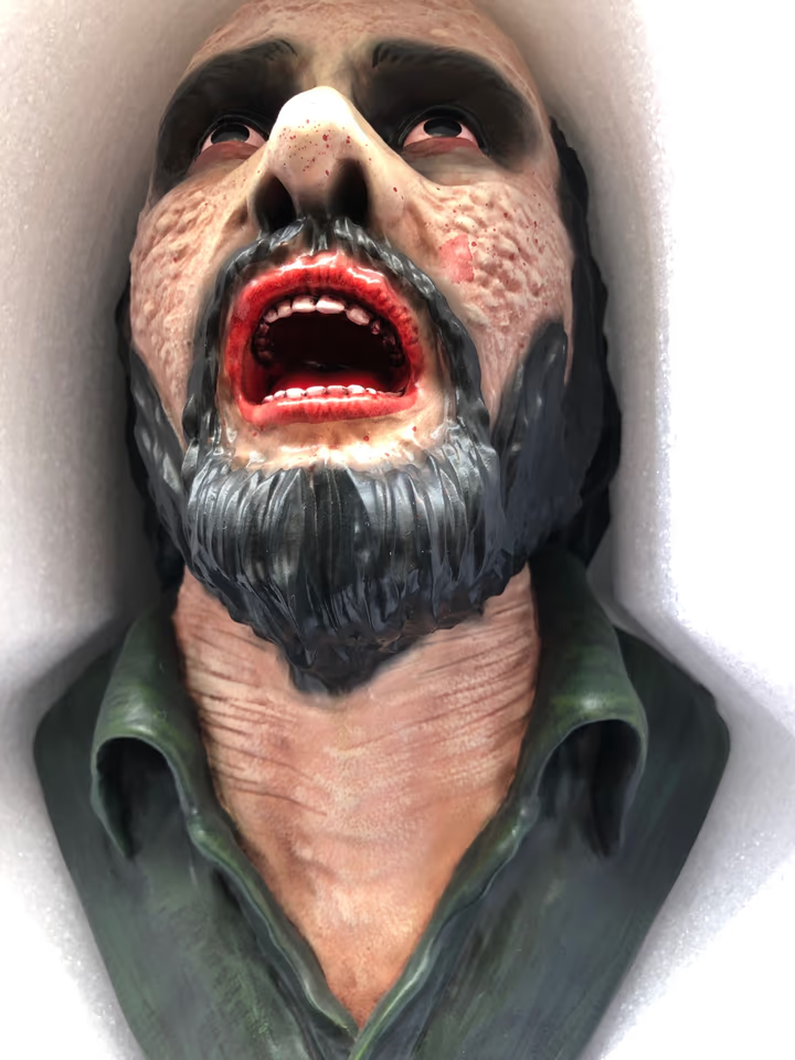 BUSTA z filmu - THE GRIM REAPER - MAN EATER - ANTROPOPHAGUS - 11