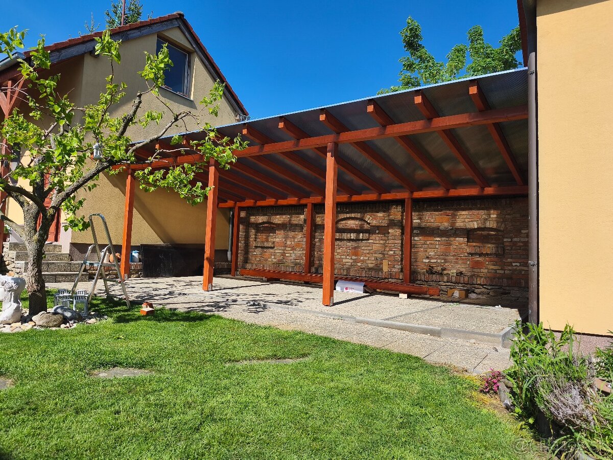 Prístrešky Altánky Strechy - 11