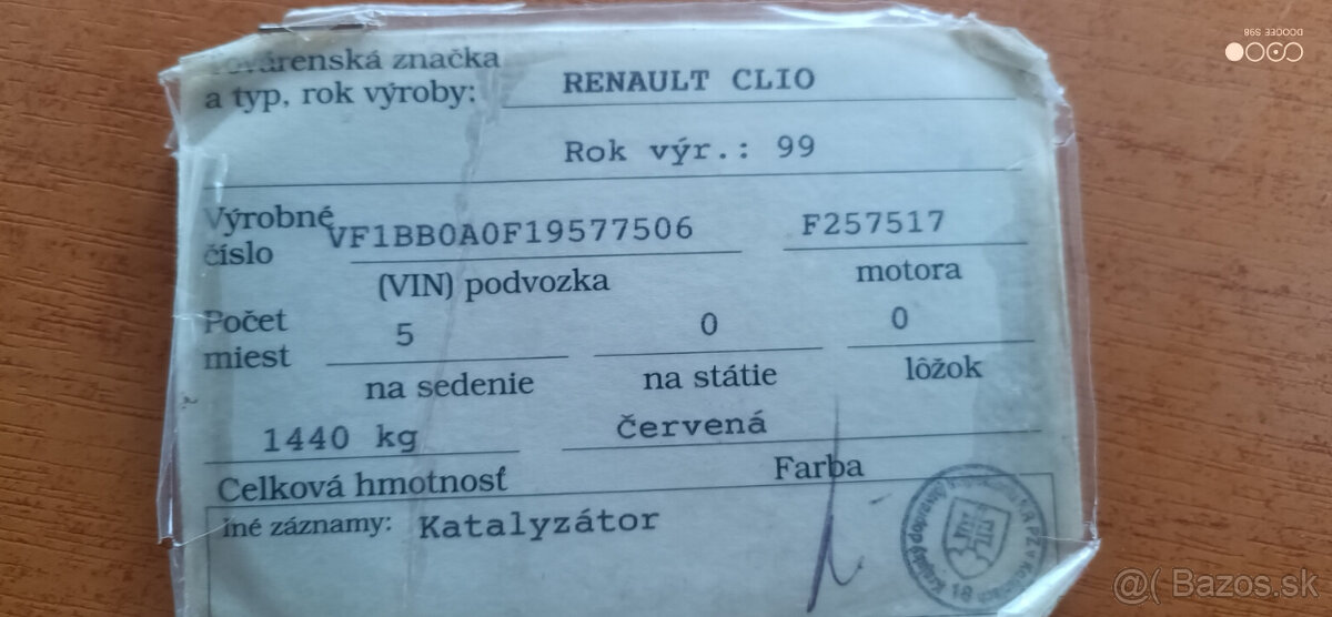 PREDAM RENAULT CLIO - 11