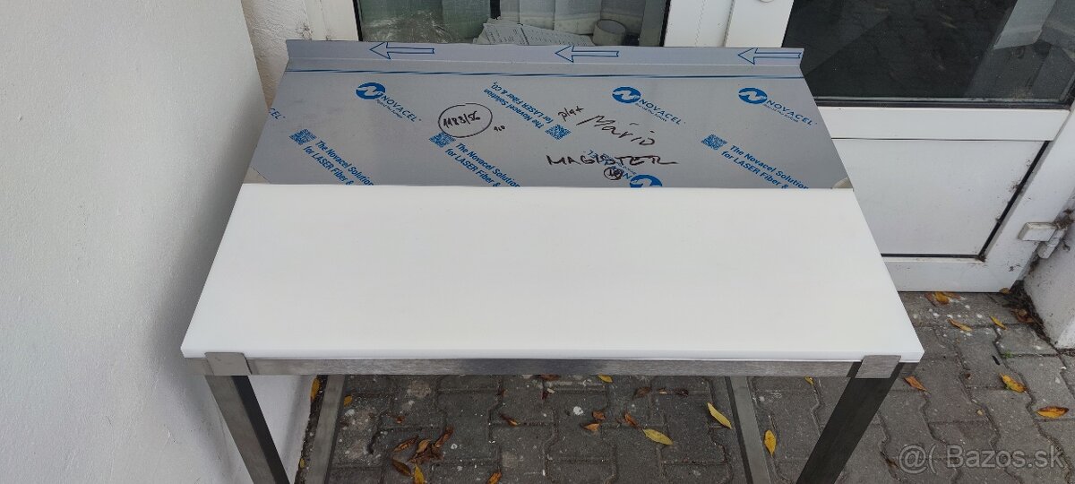 Nerezové pracovné gastro stoly, kuchynský stôl - 11