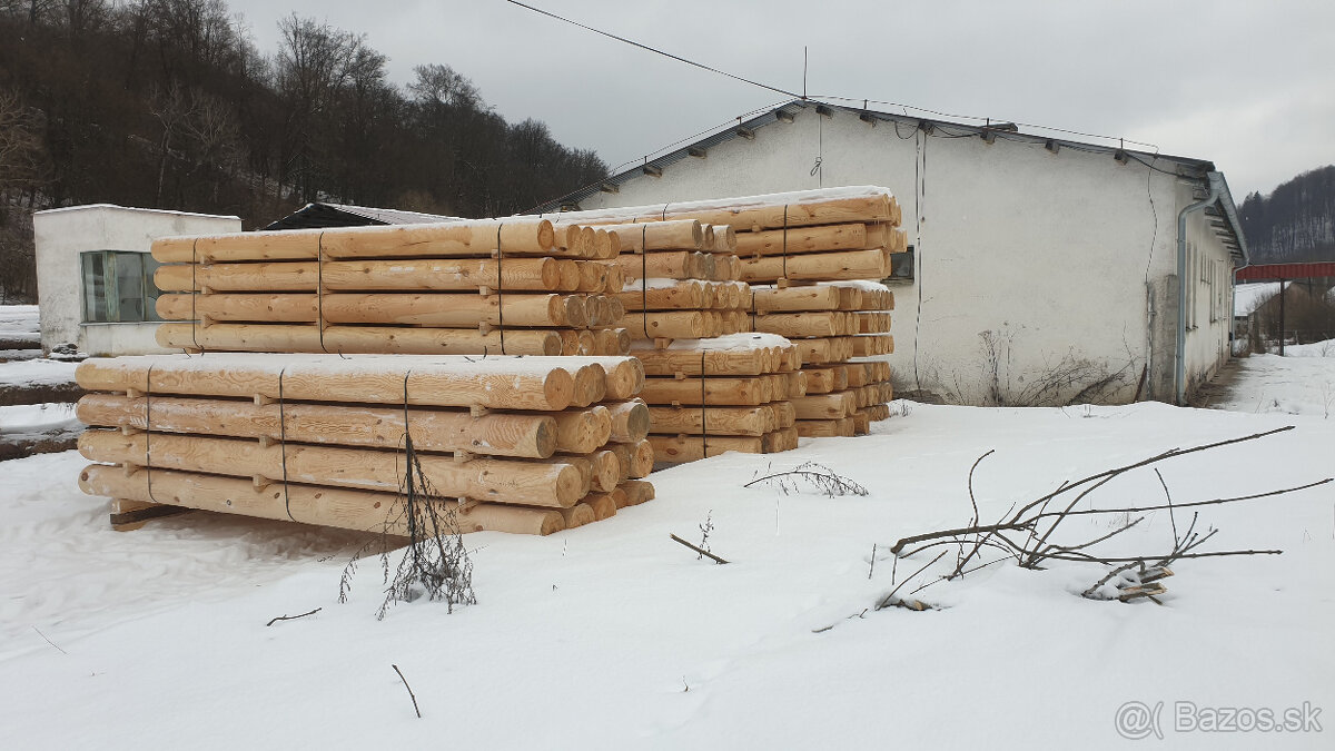 Zruby - Drevostavby - Kalibrovaná guľatina - 11