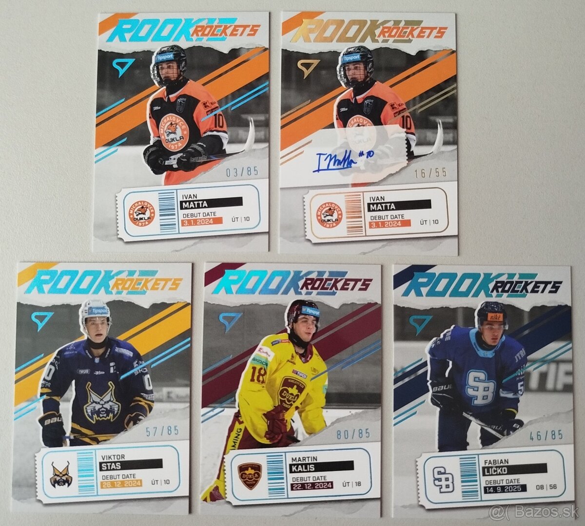 Hokejové kartičky TIPSPORT LIGA 2025/2026 Jersey, podpisy... - 11