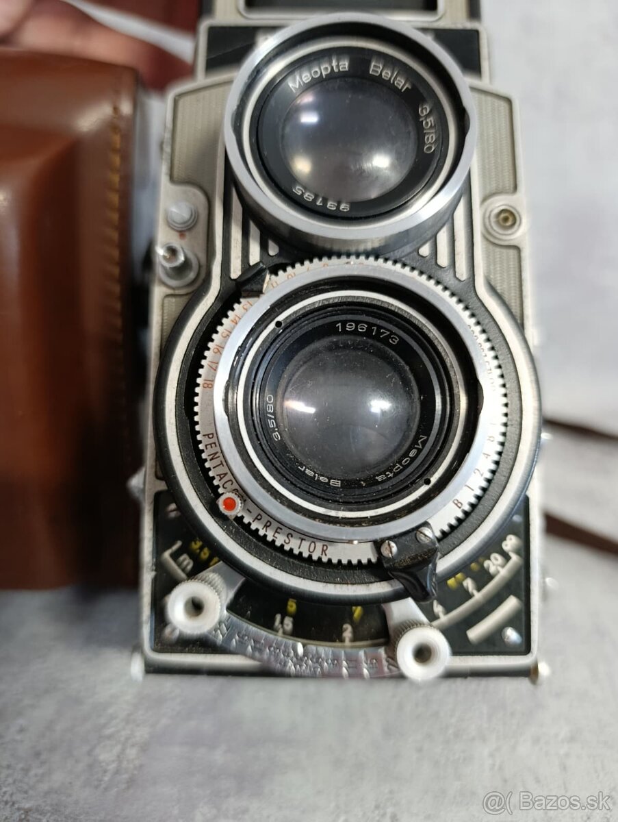 Starý fotoaparat Flexaret AUTOMAT + koz.pouzdro + STATIV - 11