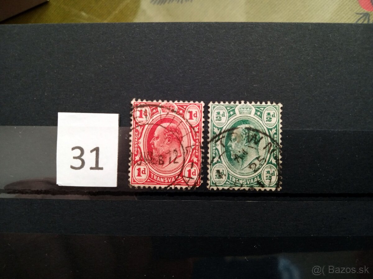 Poštové známky č.581 - AFRICKÉ ŠTÁTY II. - 20 ks sérií - 11