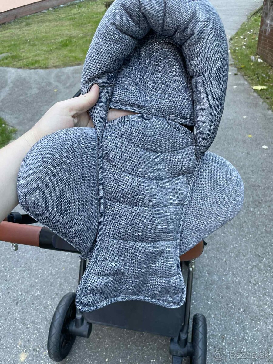 PETITE&MARS Kočík 3 kombinacia Trails Iron Green - 11