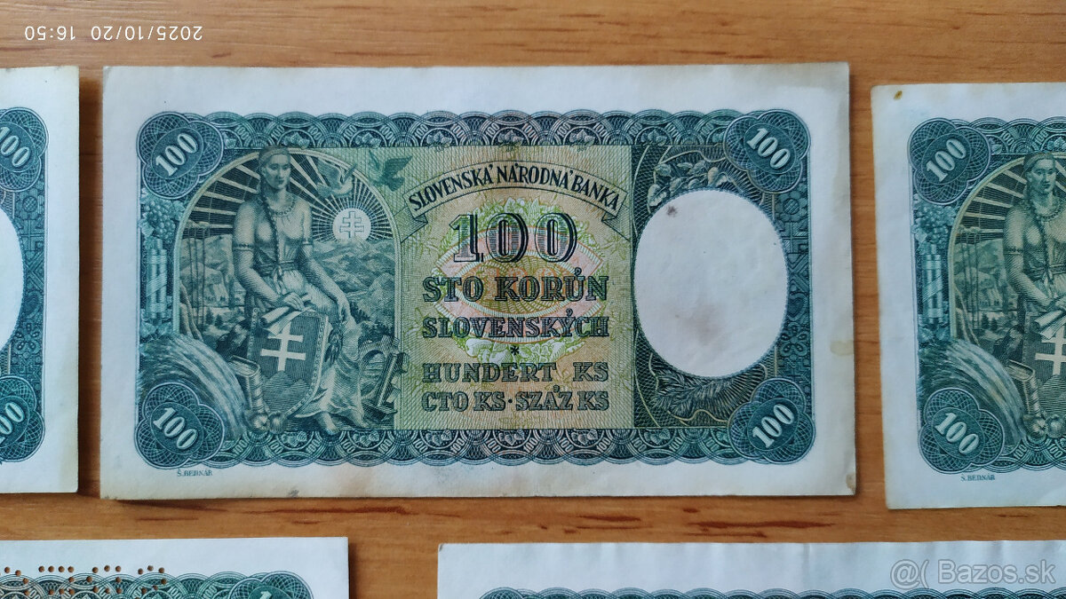 Slovenský štát 100 Ks - 11