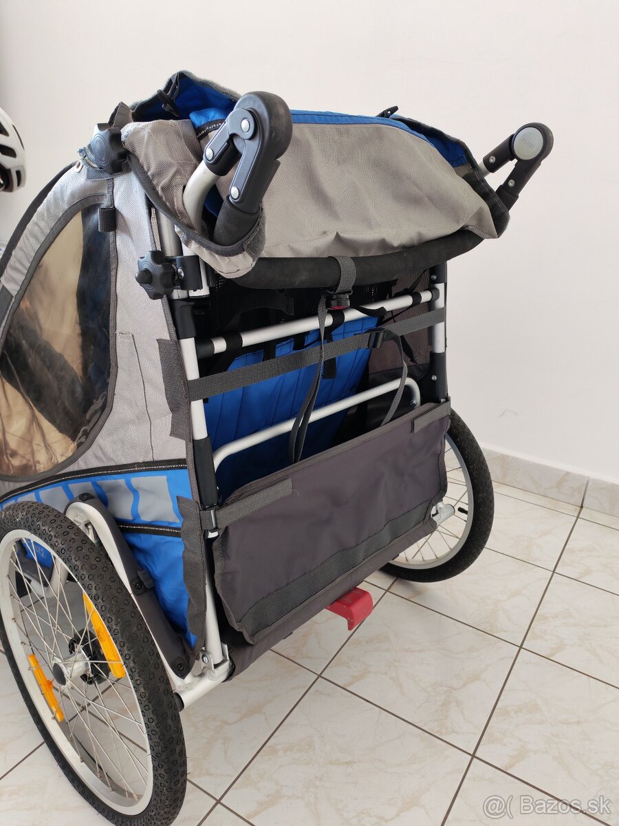 Cyklo vozík pre 2 deti Queridoo - 11