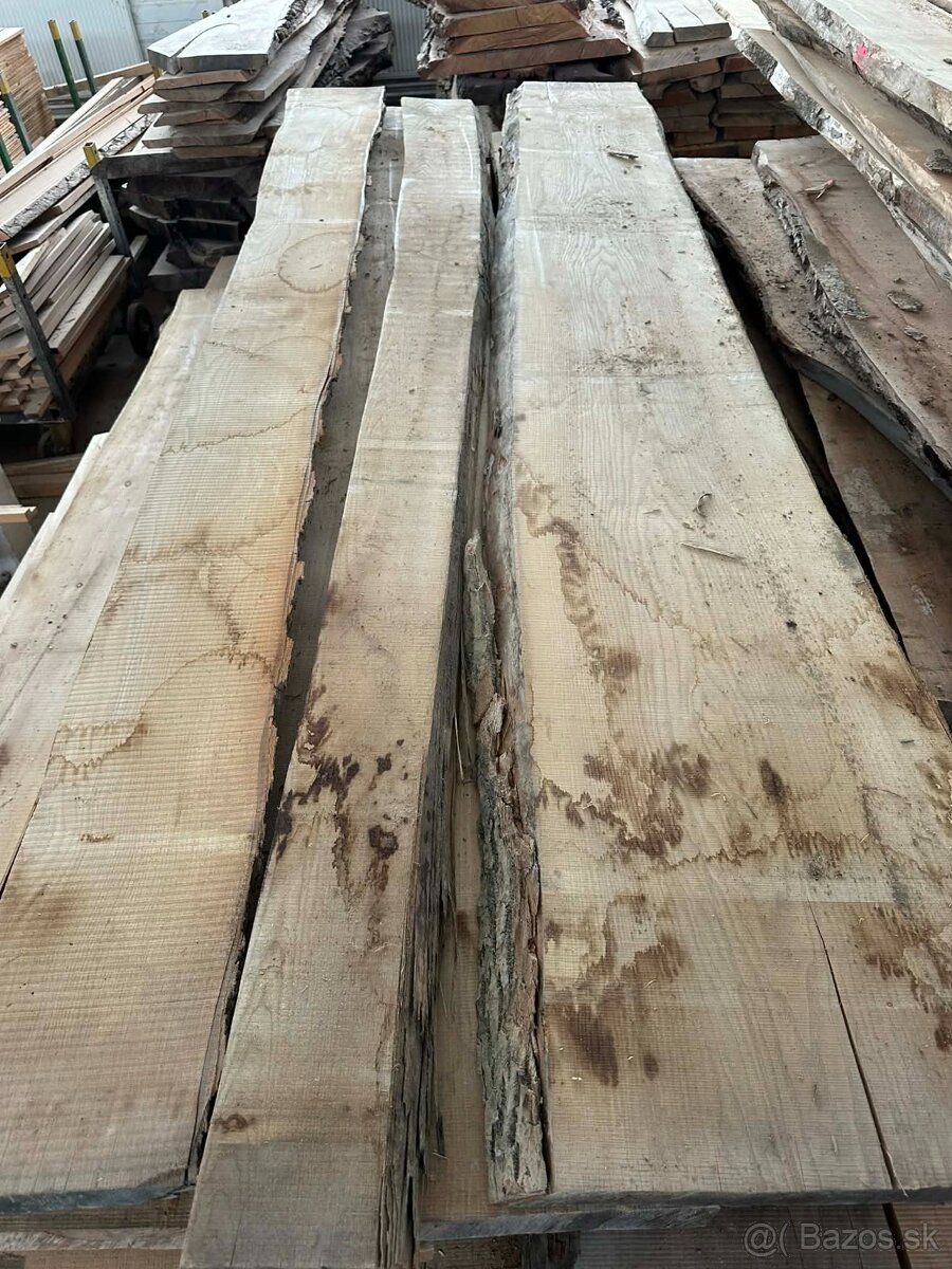 Vysušené jaseňové fošne, jaseňové rezivo, jaseň - 11