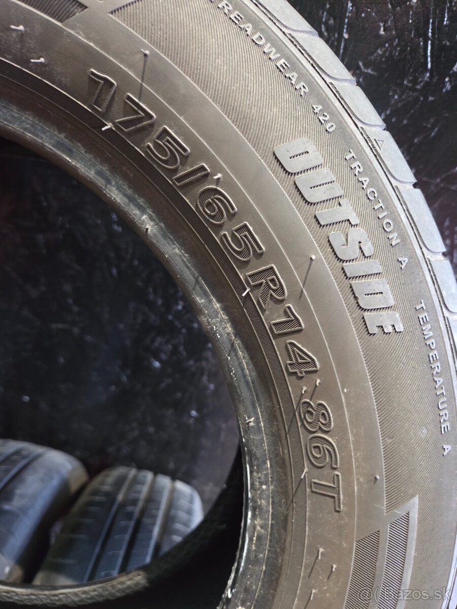 175/65 R14 Kumho letne pneumatiky - 11