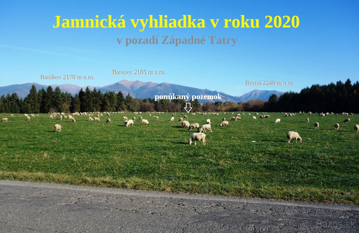 Nádherný stavebný pozemok so sieťami v Jamníku na Liptove - 11