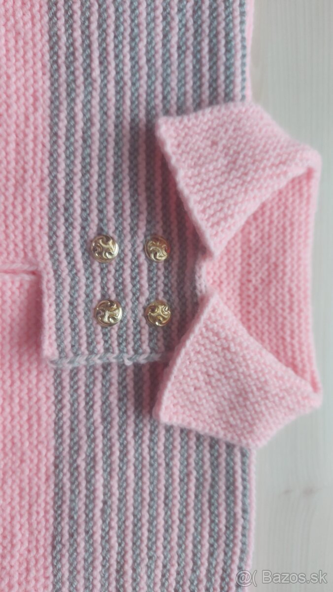 Štrikovaný set pre bábätko handmade - 11