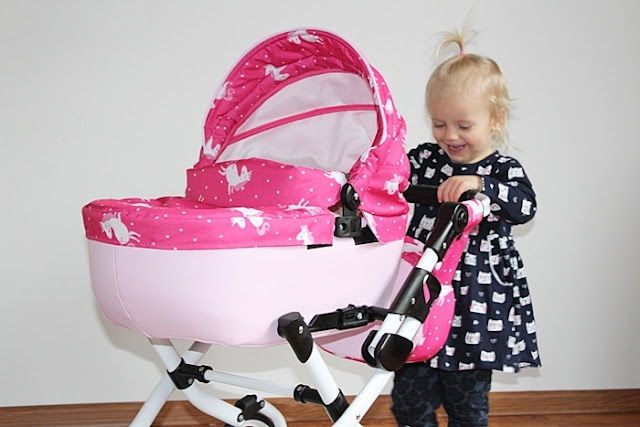 Kočík pre bábiky Retro - 11